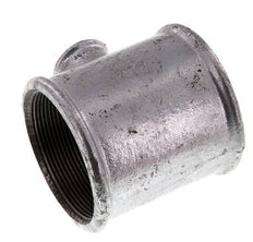 Rp 2 1/2'' x Rp 3/4'' Verzinkt Gietijzeren T-stuk 25 Bar