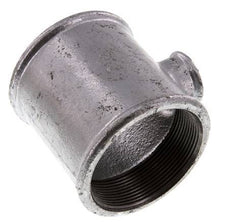 Rp 2 1/2'' x Rp 3/4'' Verzinkt Gietijzeren T-stuk 25 Bar