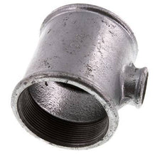 Rp 2 1/2'' x Rp 3/4'' Verzinkt Gietijzeren T-stuk 25 Bar