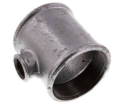 Rp 2 1/2'' x Rp 3/4'' Verzinkt Gietijzeren T-stuk 25 Bar