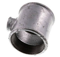 Rp 2 1/2'' x Rp 3/4'' Verzinkt Gietijzeren T-stuk 25 Bar
