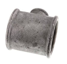 Rp 2 1/2'' x Rp 1'' Verzinkt Gietijzeren T-stuk 25 Bar
