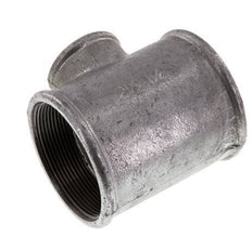 Rp 2 1/2'' x Rp 1 1/4'' Verzinkt Gietijzeren T-stuk 25 Bar