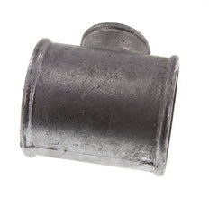 Rp 2 1/2'' x Rp 1 1/4'' Verzinkt Gietijzeren T-stuk 25 Bar