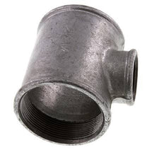 Rp 2 1/2'' x Rp 1 1/4'' Verzinkt Gietijzeren T-stuk 25 Bar