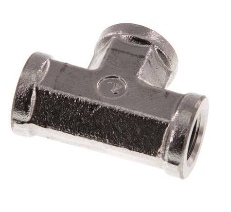 G 1/8'' RVS T-stuk 350 Bar - Hydrauliek