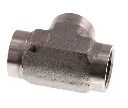 G 3/4'' Stainless steel Tee 200 Bar - Hydraulic