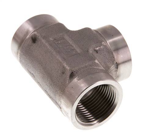 G 3/4'' RVS T-stuk 200 Bar - Hydrauliek