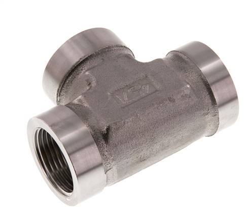 G 1'' RVS T-stuk 160 Bar - Hydrauliek
