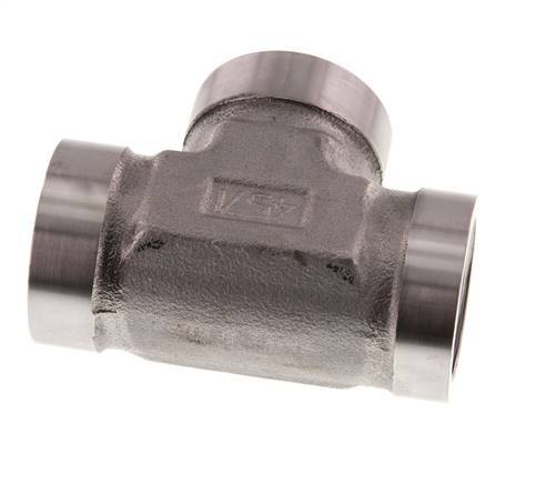 G 1'' RVS T-stuk 160 Bar - Hydrauliek