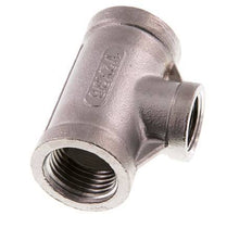 Rp 1/2'' x Rp 3/8'' RVS T-stuk 16 Bar