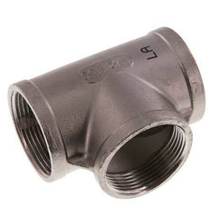 Rp 1 1/2'' RVS T-stuk 10 Bar