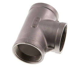 Rp 1 1/4'' RVS T-stuk 10 Bar