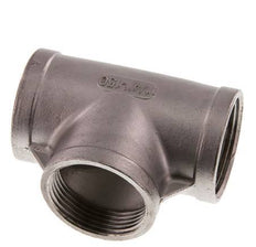 Rp 1 1/4'' RVS T-stuk 10 Bar