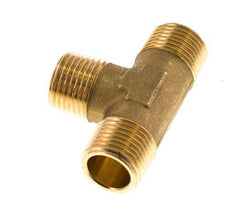 R 1/2'' Buitendraad Messing T-stuk 16 Bar