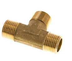 R 1/2'' Buitendraad Messing T-stuk 16 Bar