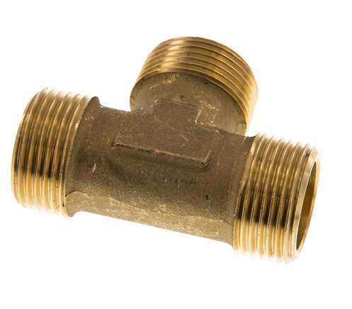 R 1'' Buitendraad Messing T-stuk 16 Bar
