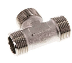 R 1'' Buitendraad Vernikkeld Messing T-stuk 16 Bar