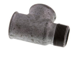 R 1 1/4'' x Rp 1 1/4'' M/F Verzinkt Gietijzeren T-stuk 25 Bar
