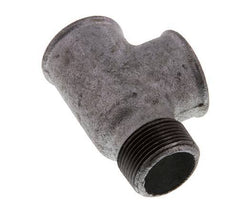 R 1 1/4'' x Rp 1 1/4'' M/F Verzinkt Gietijzeren T-stuk 25 Bar