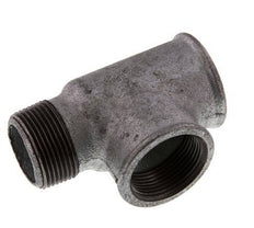 R 1 1/4'' x Rp 1 1/4'' M/F Verzinkt Gietijzeren T-stuk 25 Bar