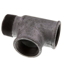 R 1 1/4'' x Rp 1 1/4'' M/F Verzinkt Gietijzeren T-stuk 25 Bar