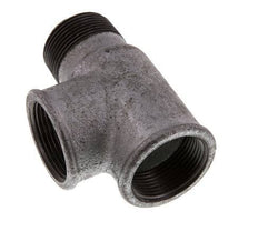 R 1 1/4'' x Rp 1 1/4'' M/F Verzinkt Gietijzeren T-stuk 25 Bar