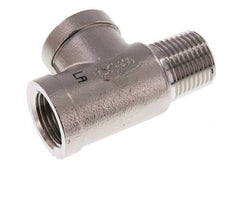 R 1/2'' x Rp 1/2'' M/F RVS T-stuk 16 Bar