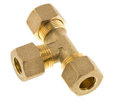 12mm Messing T-stuk Knelfitting 75 Bar DIN EN 1254-2