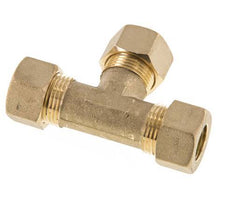 14mm Messing T-stuk Knelfitting 89 Bar DIN EN 1254-2