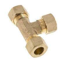 14mm Messing T-stuk Knelfitting 89 Bar DIN EN 1254-2