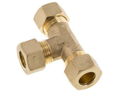 14mm Messing T-stuk Knelfitting 89 Bar DIN EN 1254-2