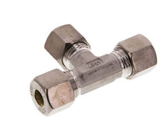 10S RVS T-stuk Knelfitting 630 Bar DIN 2353