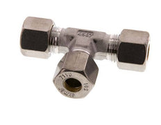 10S RVS T-stuk Knelfitting 630 Bar DIN 2353