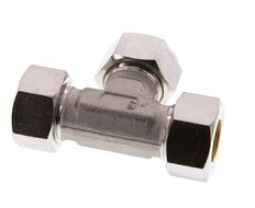 18L Stainless steel Tee Compression Fitting 315 Bar DIN 2353