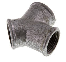 Rp 3/4'' Zinc plated Cast iron Y-Piece 25 Bar