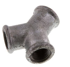Rp 3/8'' Zinc plated Cast iron Y-Piece 25 Bar