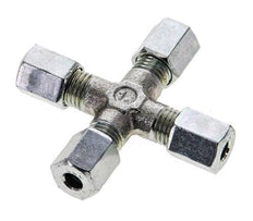 4LL Zinc plated Steel Cross Cutting Ring 100 Bar DIN 2353