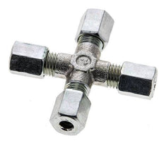 4LL Zinc plated Steel Cross Cutting Ring 100 Bar DIN 2353