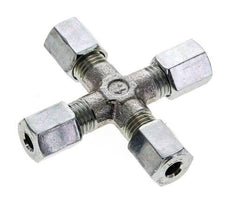 4LL Zinc plated Steel Cross Cutting Ring 100 Bar DIN 2353