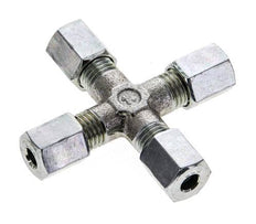 4LL Zinc plated Steel Cross Cutting Ring 100 Bar DIN 2353