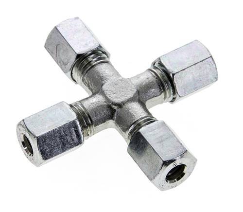 6L Zinc plated Steel Cross Cutting Ring 315 Bar DIN 2353