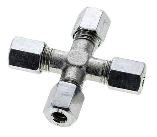 6L Zinc plated Steel Cross Cutting Ring 315 Bar DIN 2353