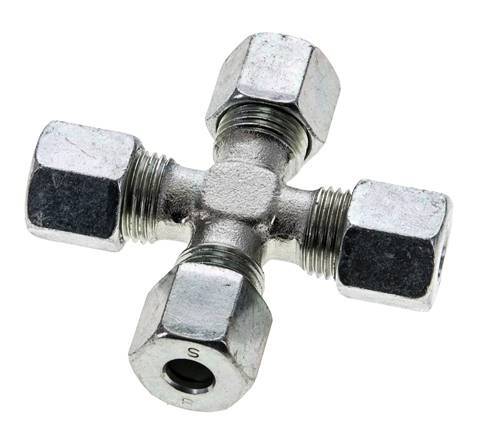 8S Zinc plated Steel Cross Cutting Ring 630 Bar DIN 2353