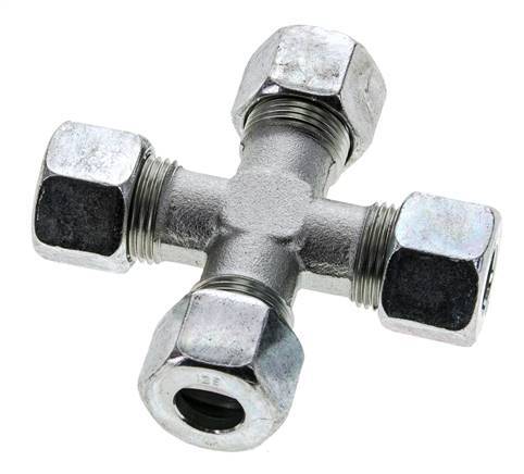 12S Zinc plated Steel Cross Cutting Ring 630 Bar DIN 2353