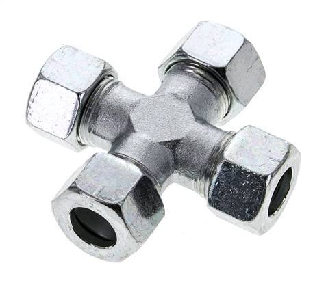 15L Zinc plated Steel Cross Cutting Ring 315 Bar DIN 2353