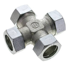 35L Zinc plated Steel Cross Cutting Ring 160 Bar DIN 2353