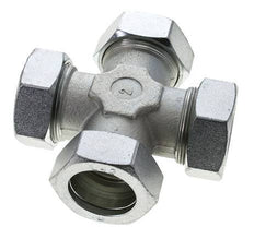 42L Zinc plated Steel Cross Cutting Ring 160 Bar DIN 2353