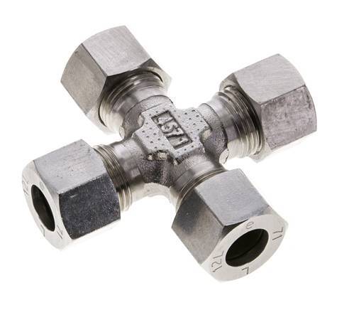 12L Stainless steel Cross Cutting Ring 315 Bar DIN 2353