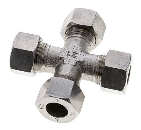 15L Stainless steel Cross Cutting Ring 315 Bar DIN 2353